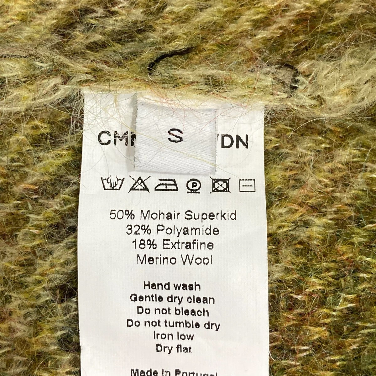 CMMN SWDN モヘア混クルーネックニット 古着・中古-7枚目のアイテム画像
