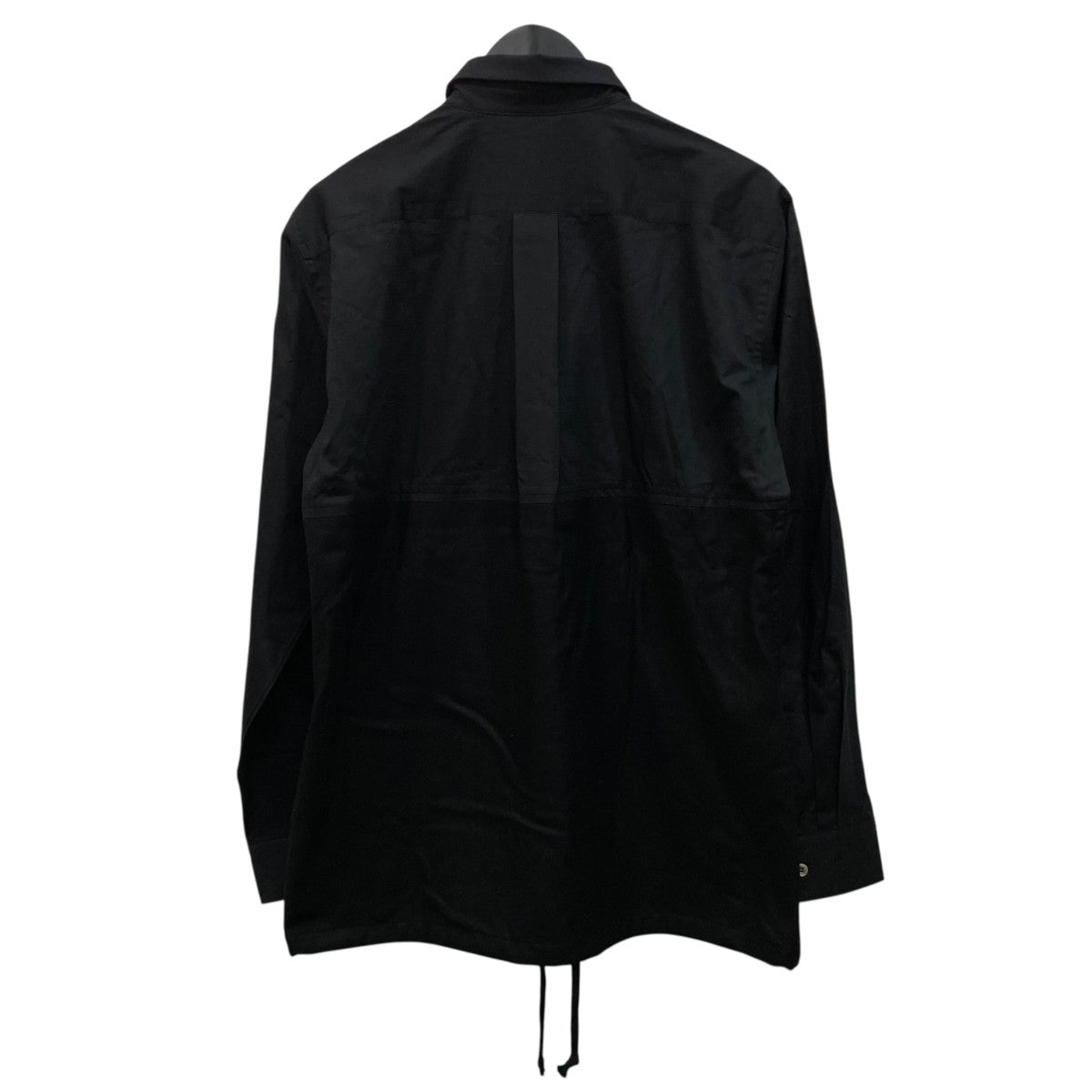 Cotton Dobby Weave and Wool Nylon Fabric切替シャツDP-B025
