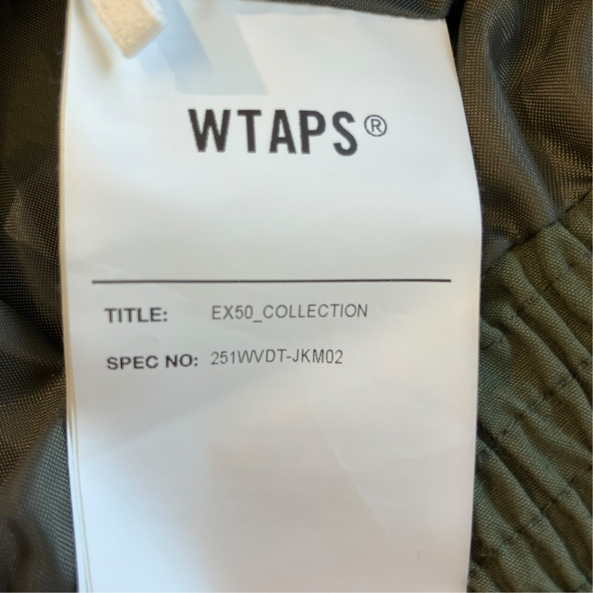 WTAPS スウェット251WDVT-JKM02 古着・中古-7枚目のアイテム画像