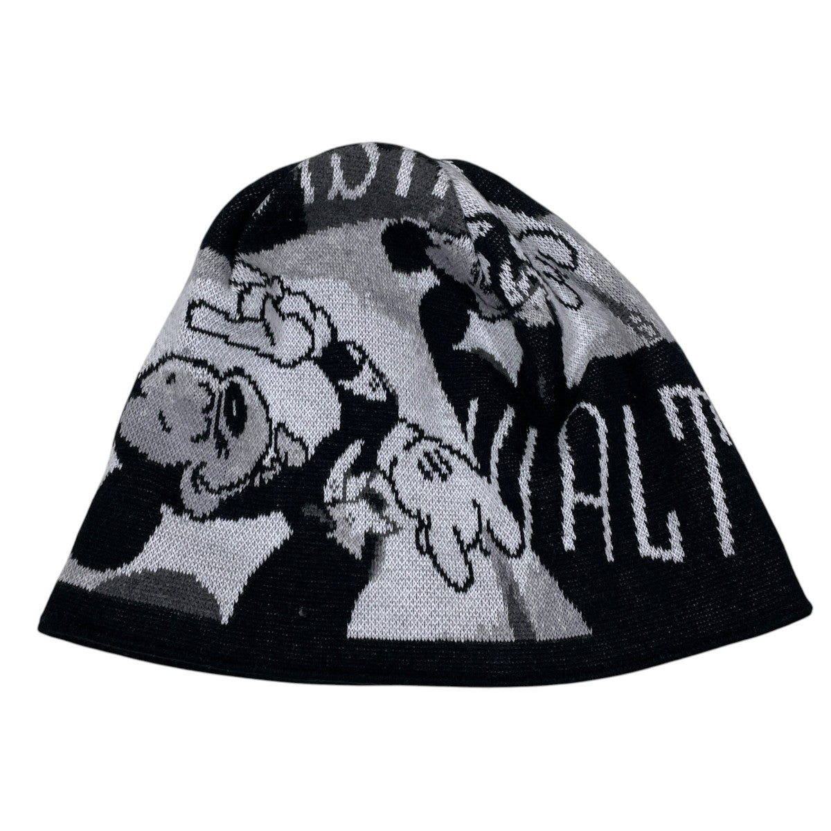 Porter Classic×Disney ニット コレクション ニットキャップ（ミッキーマウス） KNIT COLLECTION KNIT CAP (MICKEY MOUSE) 古着・中古-2枚目のアイテム画像