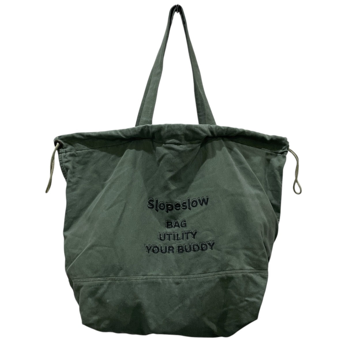 Slopeslow 23AW 2WAYリメイクバッグ トートバッグ 巾着バッグ Buddy Bag バディバッグ 古着・中古-1枚目のアイテム画像