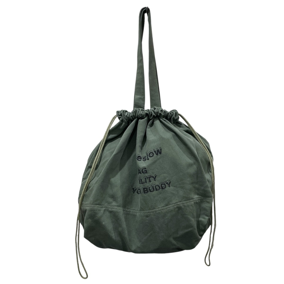 Slopeslow 23AW 2WAYリメイクバッグ トートバッグ 巾着バッグ Buddy Bag バディバッグ 古着・中古-2枚目のアイテム画像