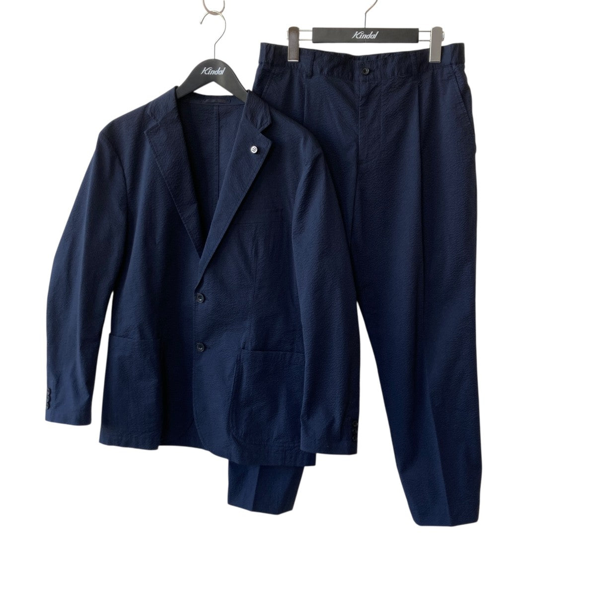 surf＆tailor moat シアサッカースーツセットアップD211158 古着・中古-1枚目のアイテム画像