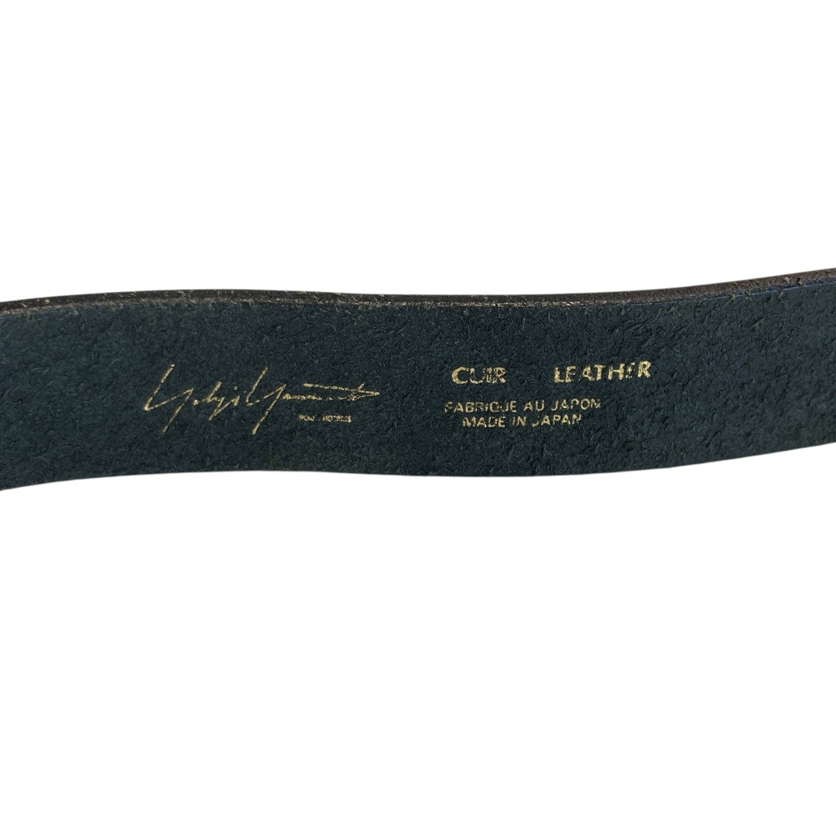 YOHJI YAMAMOTO レザーベルトHK-F0-730-1-04 古着・中古-5枚目のアイテム画像