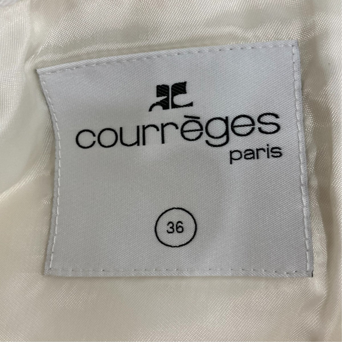 courreges スカート121CJU001VY0003 古着・中古-6枚目のアイテム画像