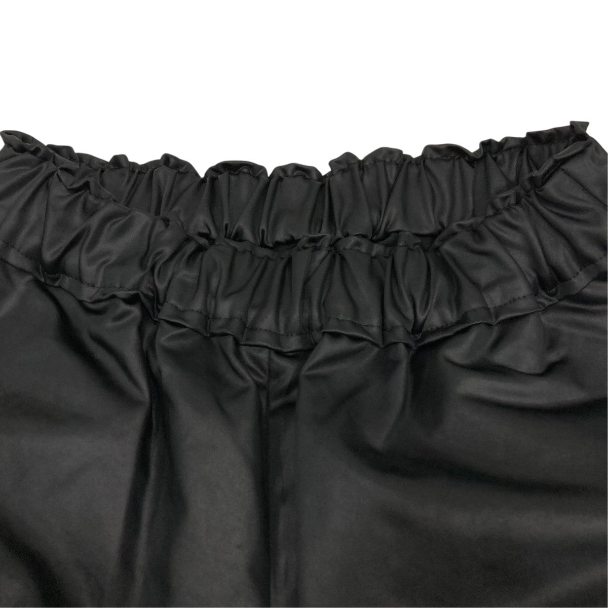 Leather touch trouserイージーパンツ027-024-WP88