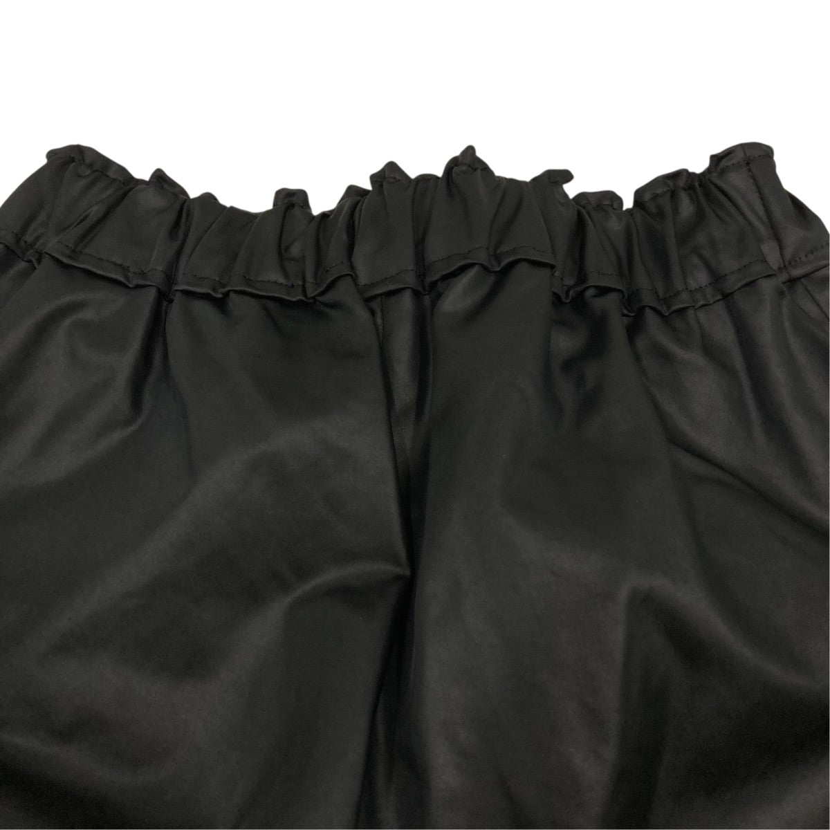 Leather touch trouserイージーパンツ027-024-WP88