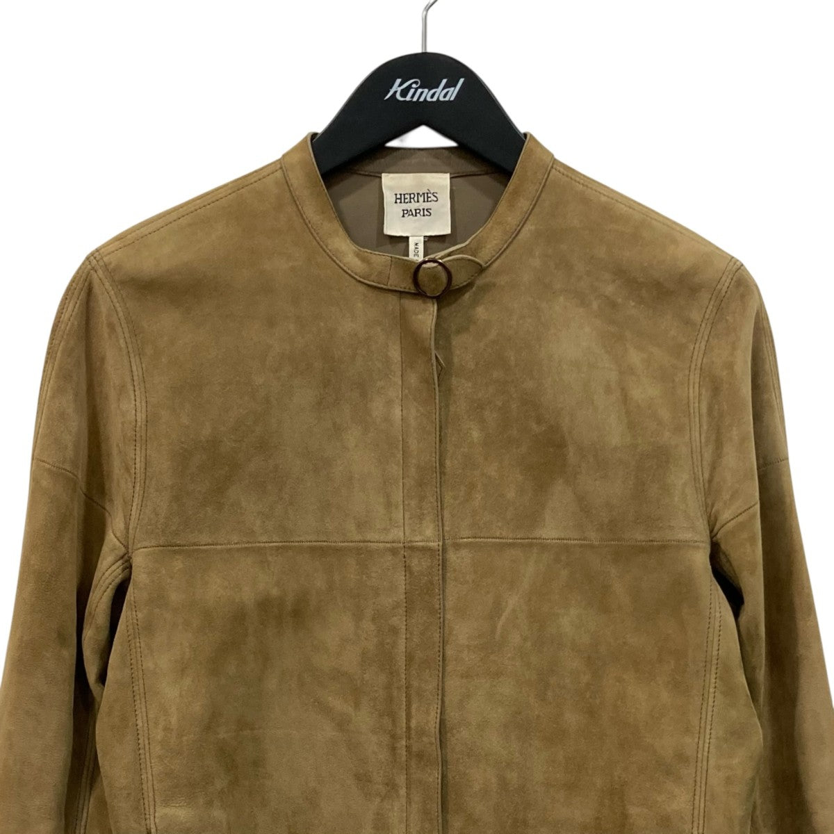 HERMES(エルメス) レザージャケット56-7005 56-7005 ベージュ サイズ