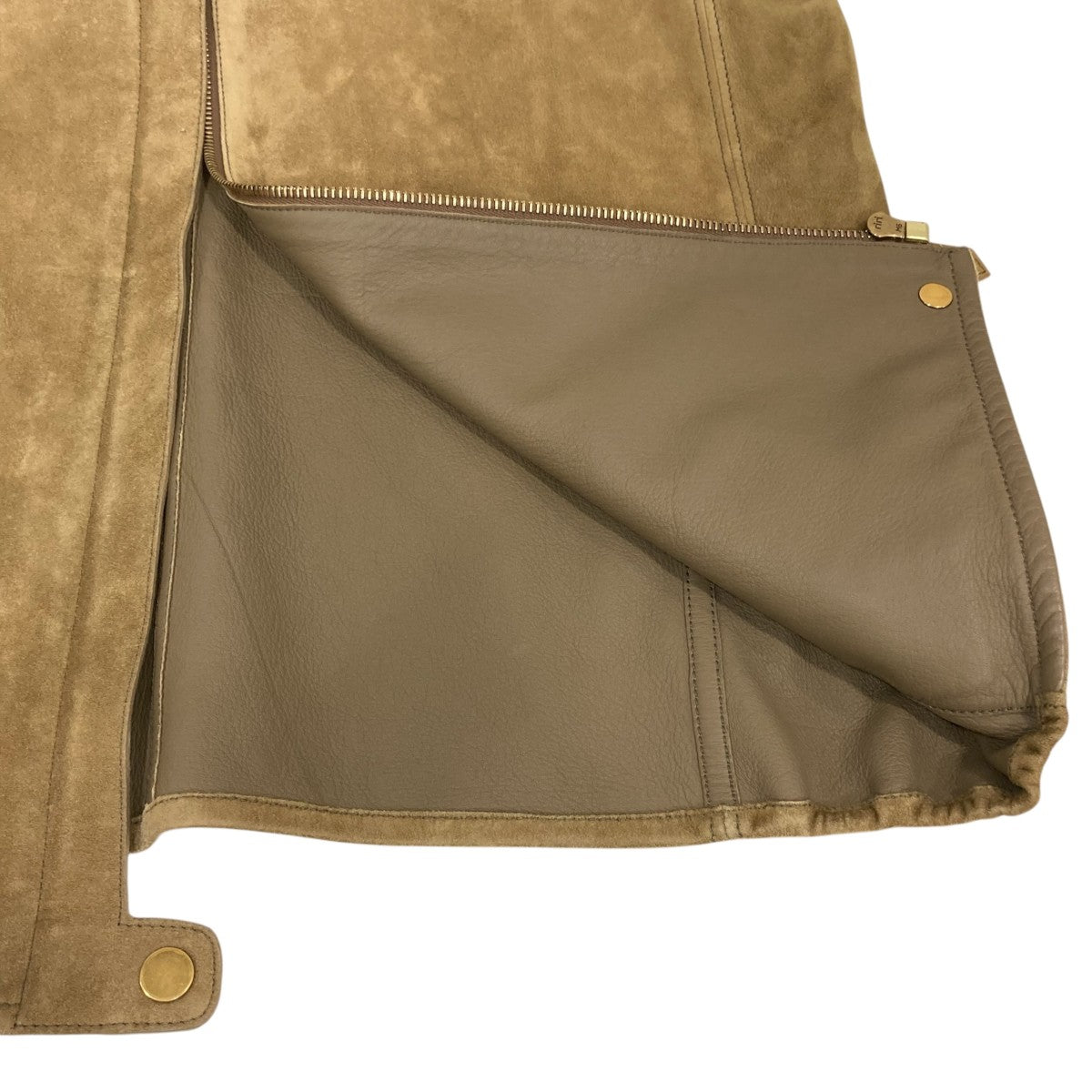 HERMES(エルメス) レザージャケット56-7005 56-7005 ベージュ サイズ