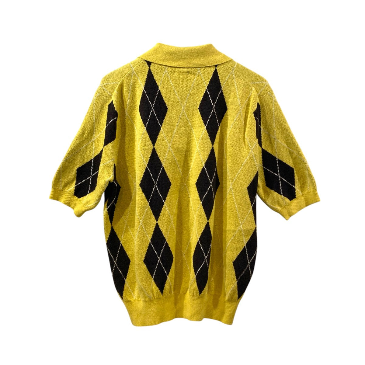 refomed OLD MAN KNIT POLO半袖ポロシャツREKN-009 古着・中古-2枚目のアイテム画像