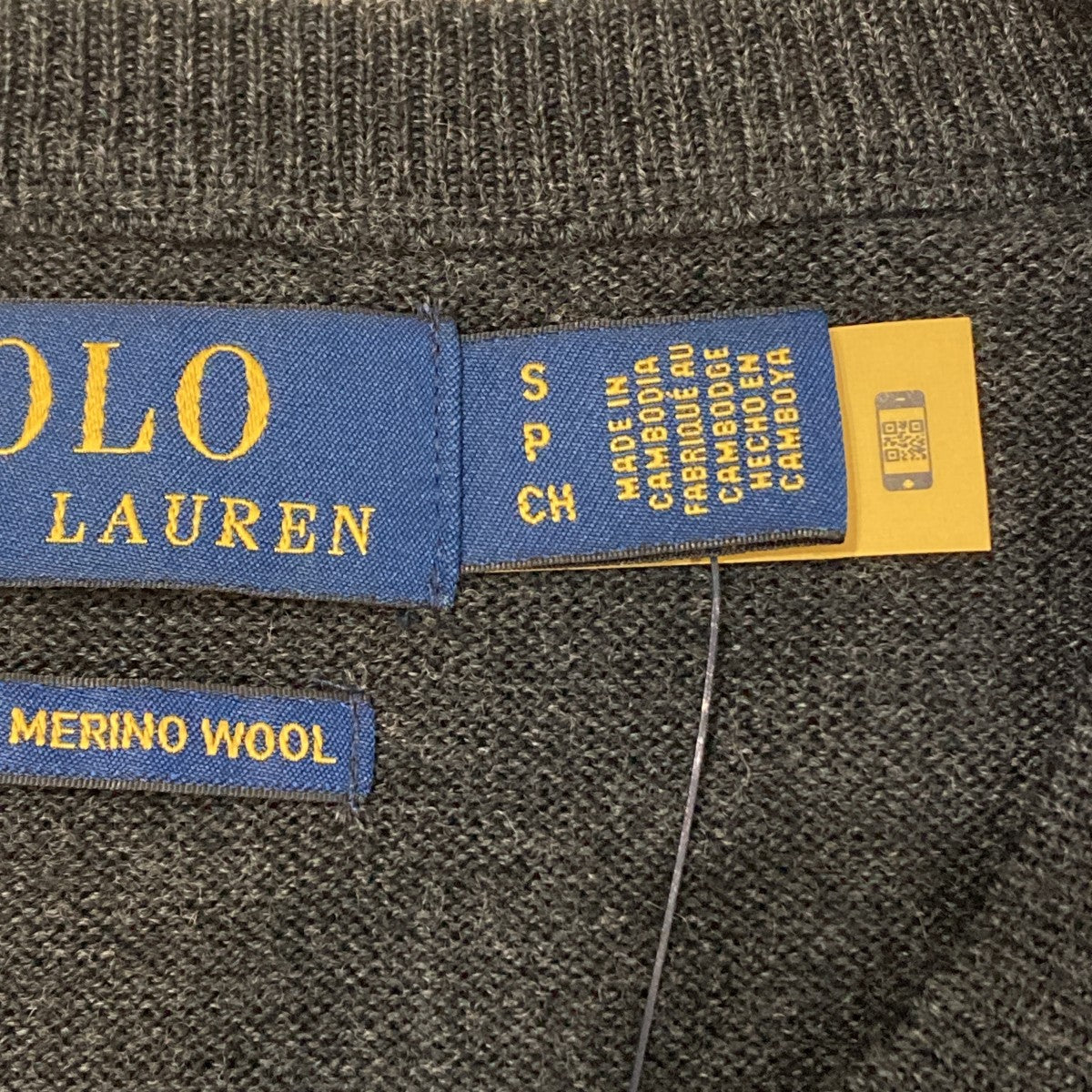 POLO RALPH LAUREN ポニー刺繍ニット 古着・中古-6枚目のアイテム画像