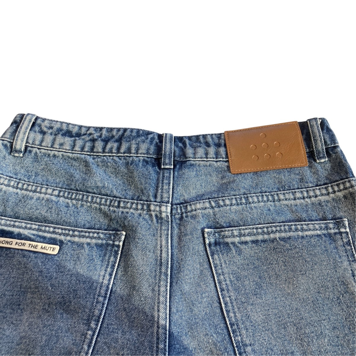 adidas×SFTM レギュラーフィットデニムパンツLD1934 古着・中古-4枚目のアイテム画像