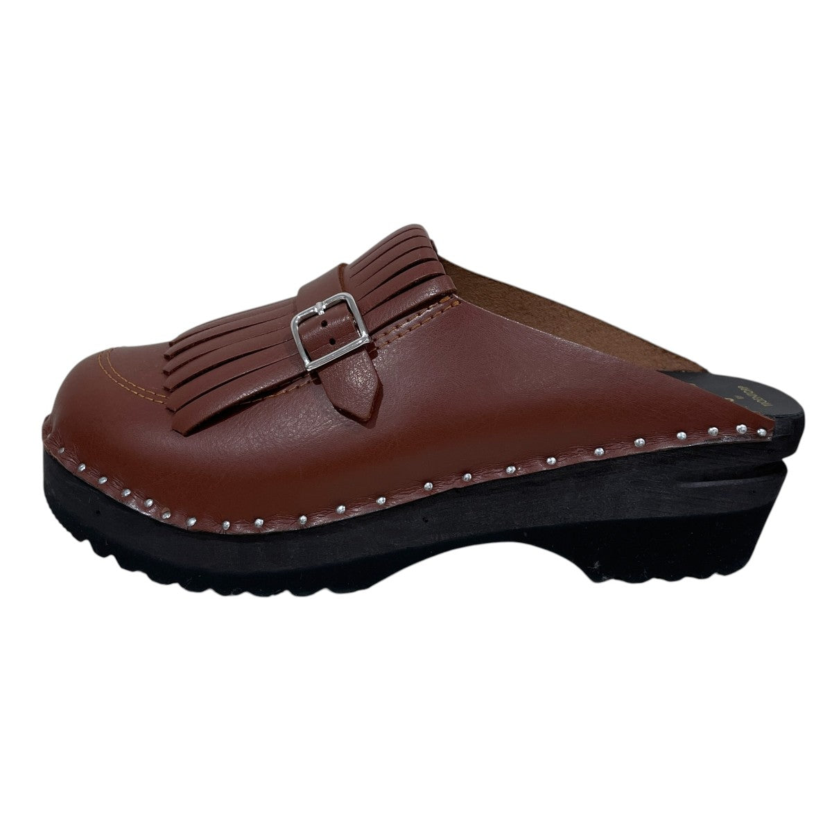 Needles×TROENTORP サボサンダル Kilt Fringe Clog キルトフリンジクロッグ 古着・中古-3枚目のアイテム画像