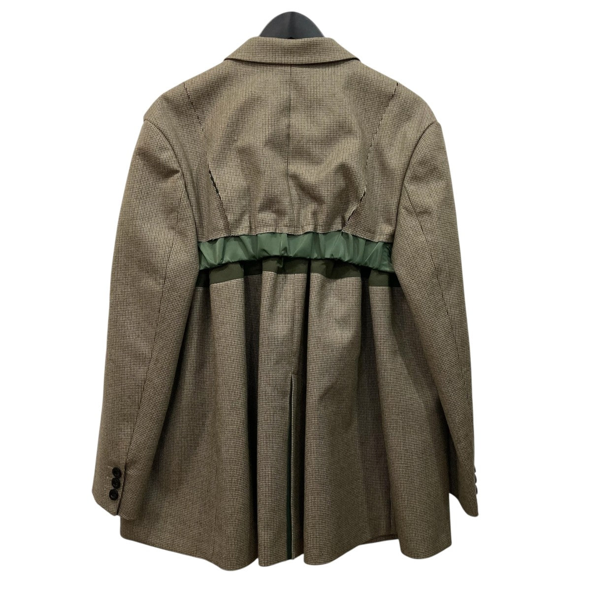 sacai Check Bonding Jacketボンディングジャケット22-06266 古着・中古-3枚目のアイテム画像