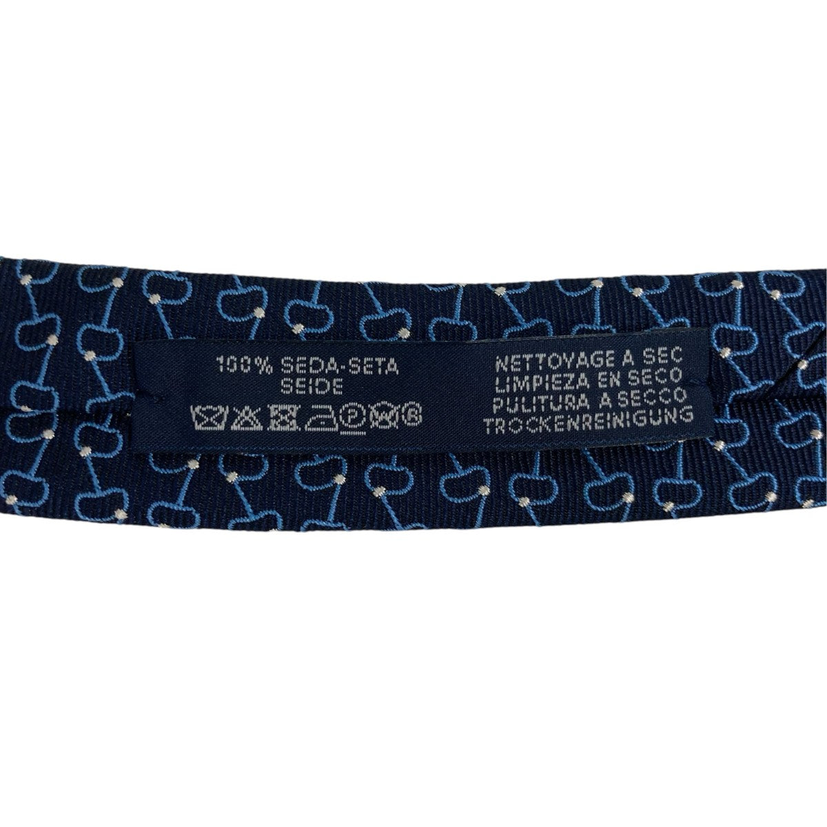 HERMES SOIE LOURDE 7CMネクタイ339381T 古着・中古-3枚目のアイテム画像