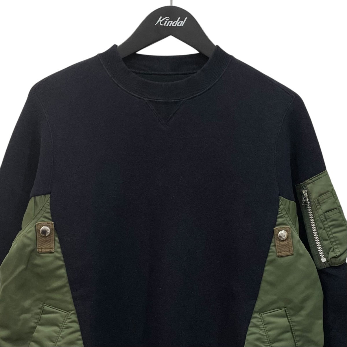 sacai スウェットSCM-032 古着・中古-2枚目のアイテム画像
