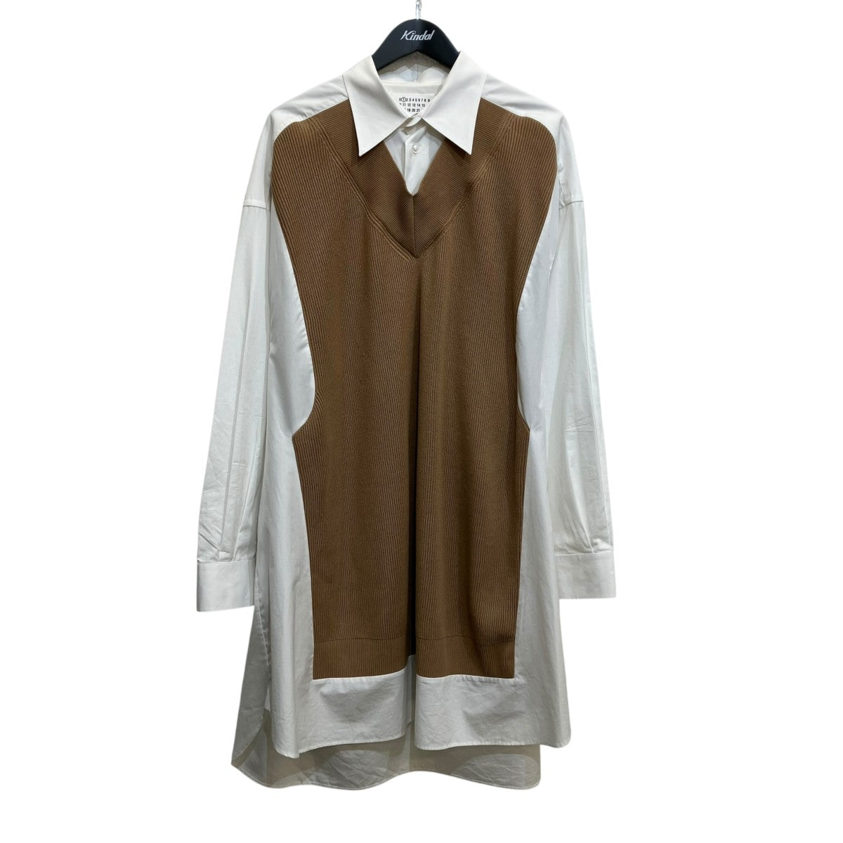 Maison Margiela ドッキングシャツワンピースS51DL0356 古着・中古-1枚目のアイテム画像