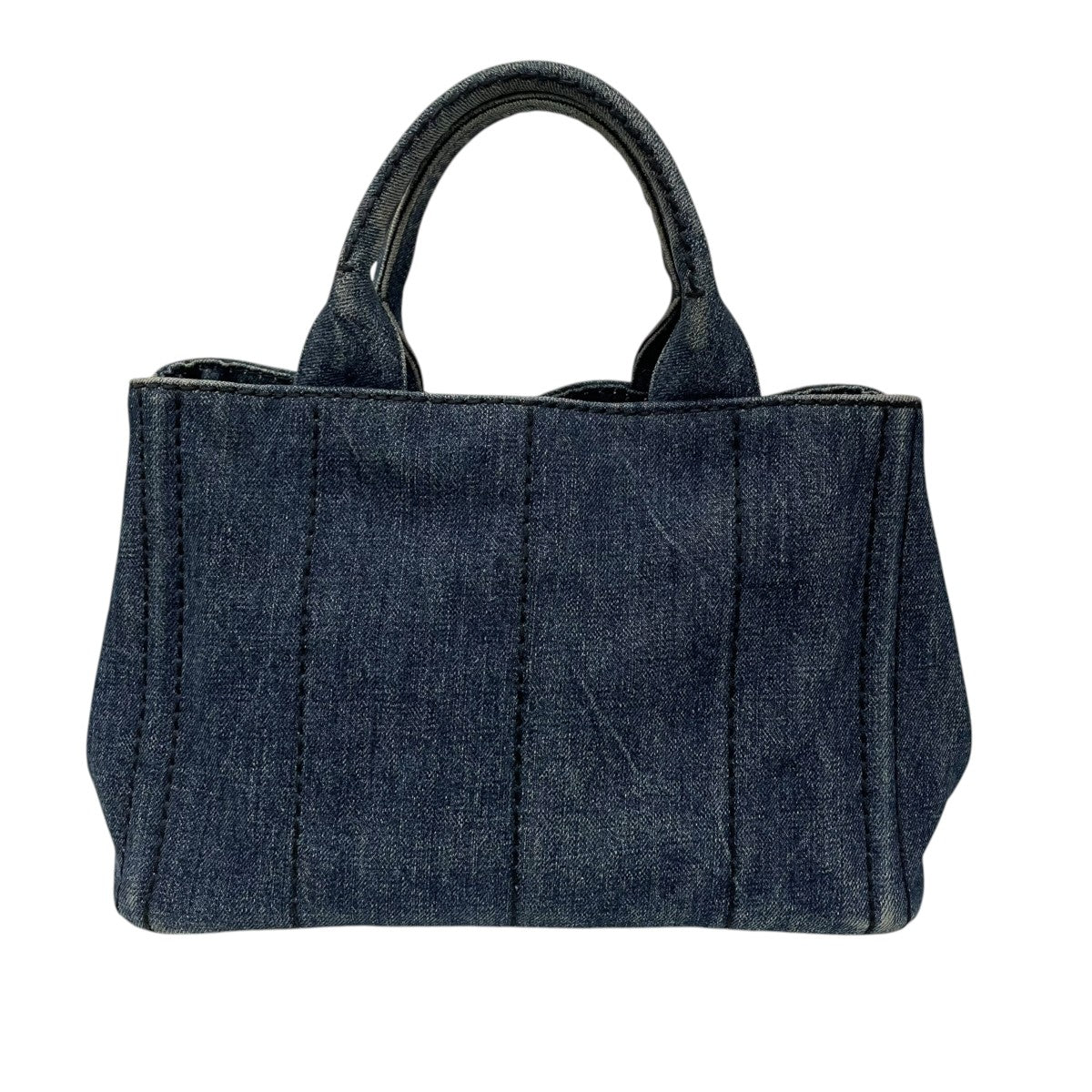 PRADA カナパ デニムハンドバッグB2439G 古着・中古-3枚目のアイテム画像