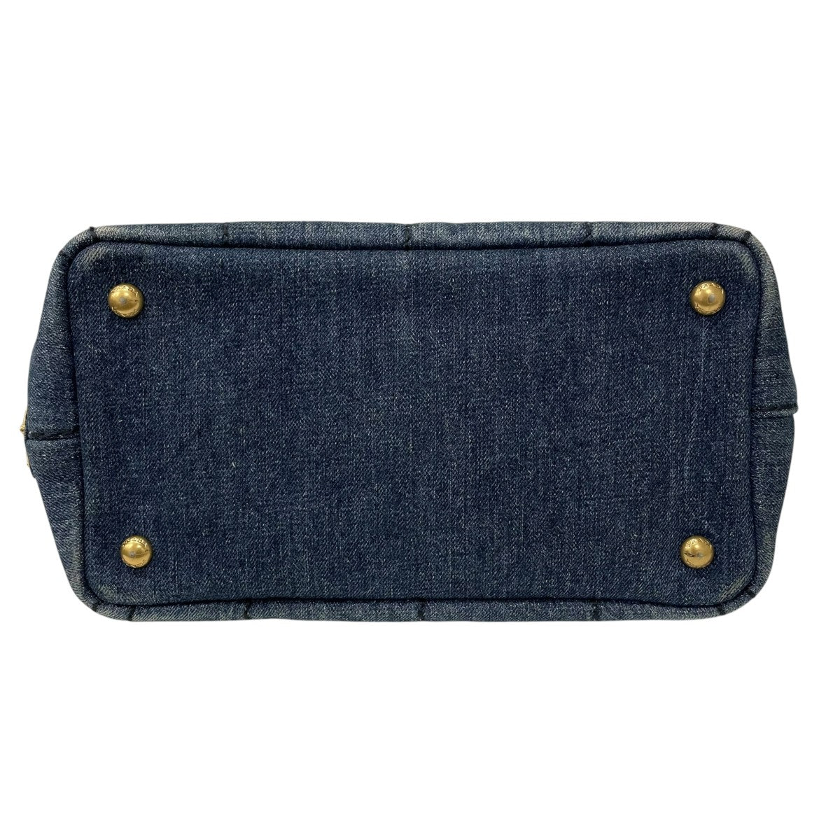 PRADA カナパ デニムハンドバッグB2439G 古着・中古-5枚目のアイテム画像