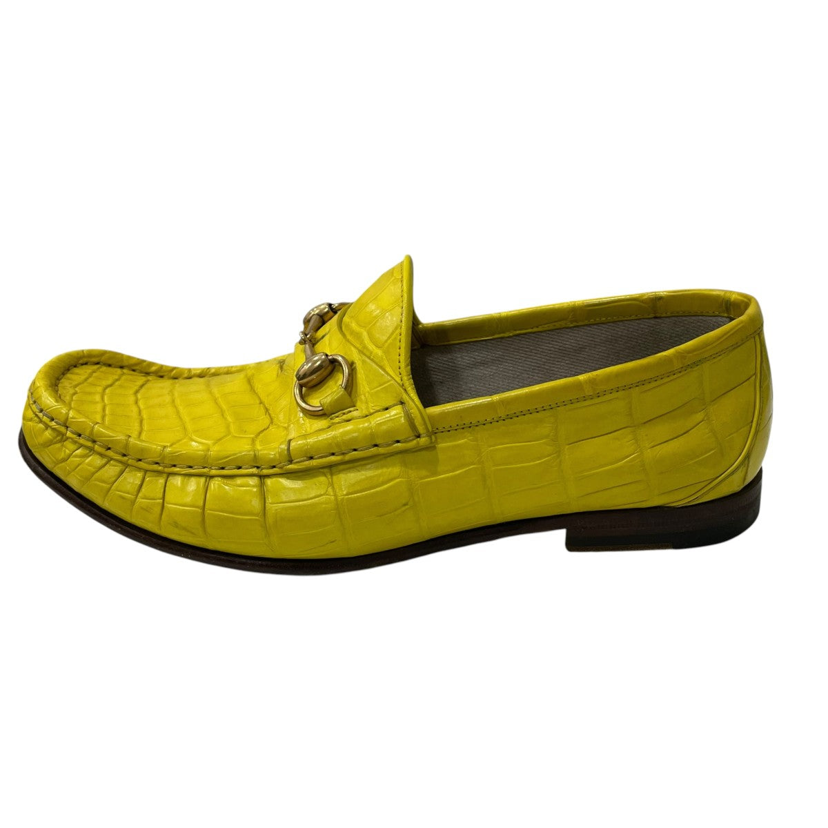 GUCCI ホースビット クロコローファー 古着・中古-2枚目のアイテム画像