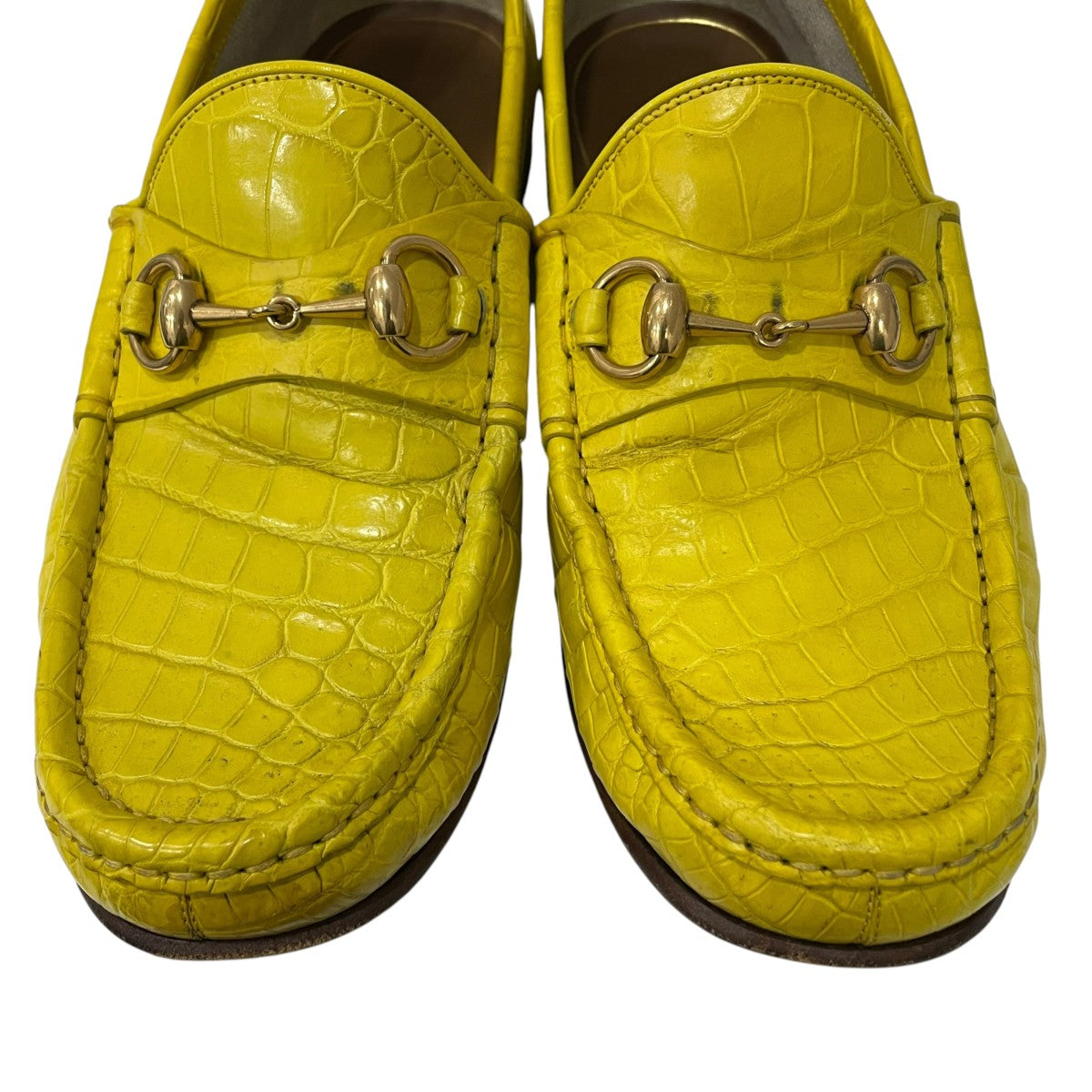 GUCCI ホースビット クロコローファー 古着・中古-3枚目のアイテム画像