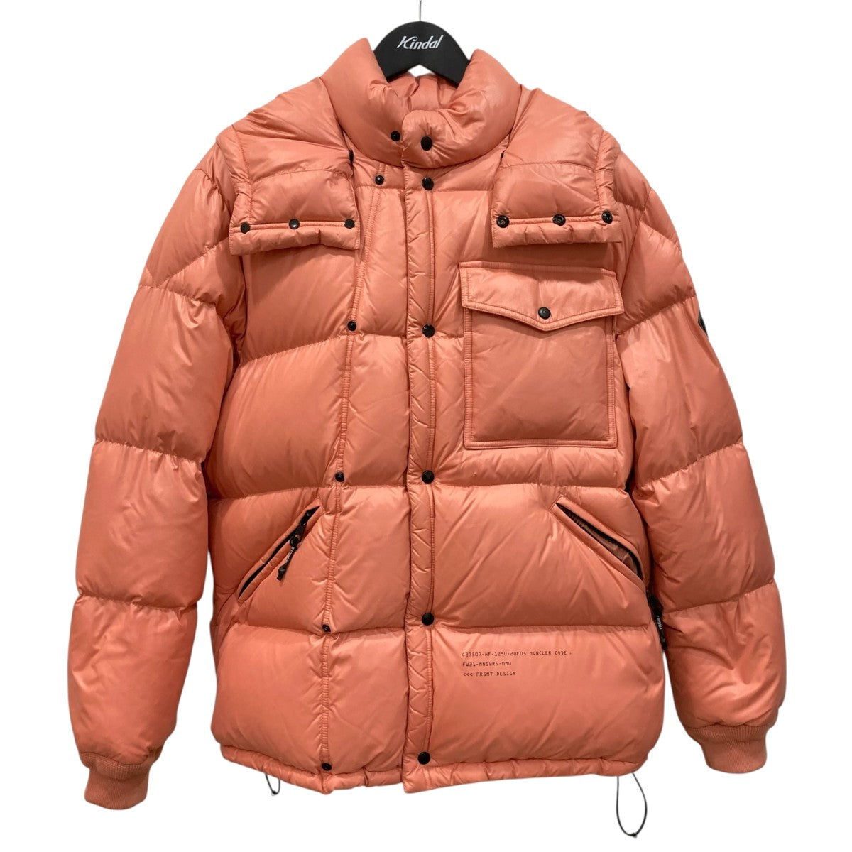 MONCLER×FRAGMENT DESIGN ANTHEMYXダウンジャケットG209U1A00016 古着・中古-1枚目のアイテム画像