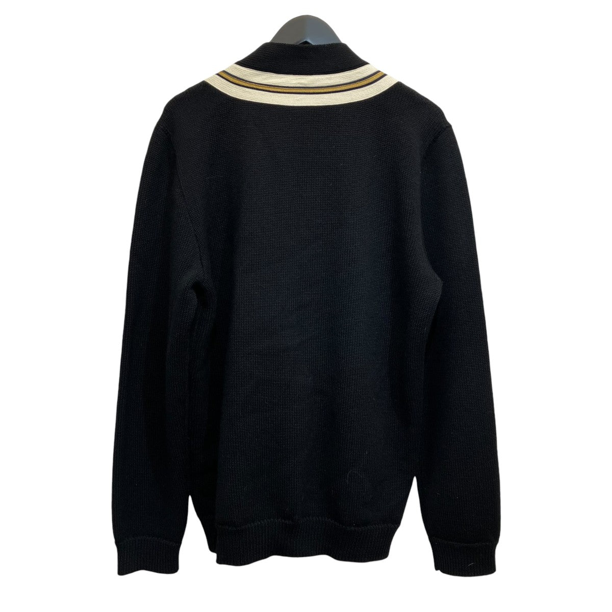 GUCCI(グッチ) Beeニットカーディガン456883 456883 ホワイト×ブラック