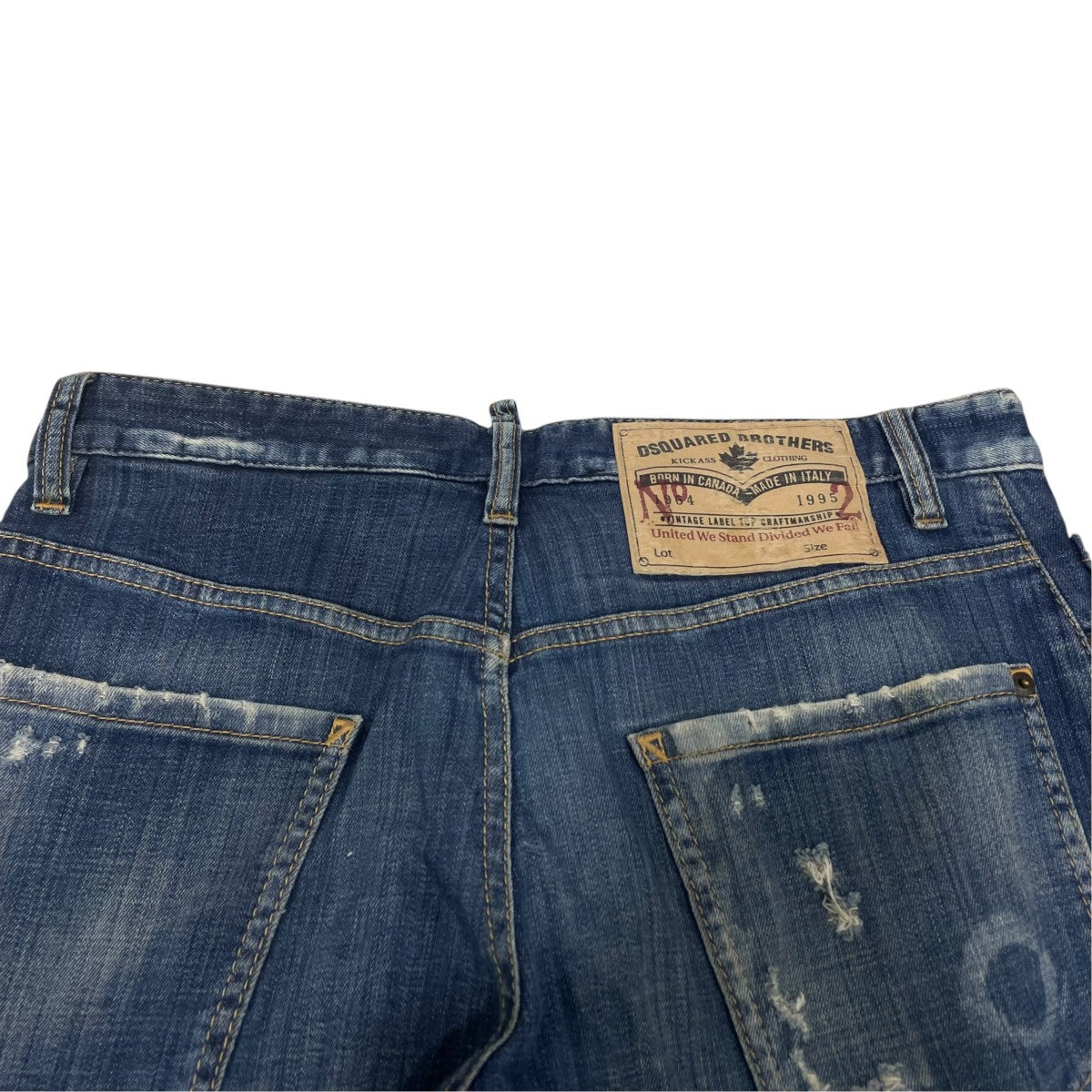 DSQUARED2 デニムパンツS74LB0085 古着・中古-4枚目のアイテム画像