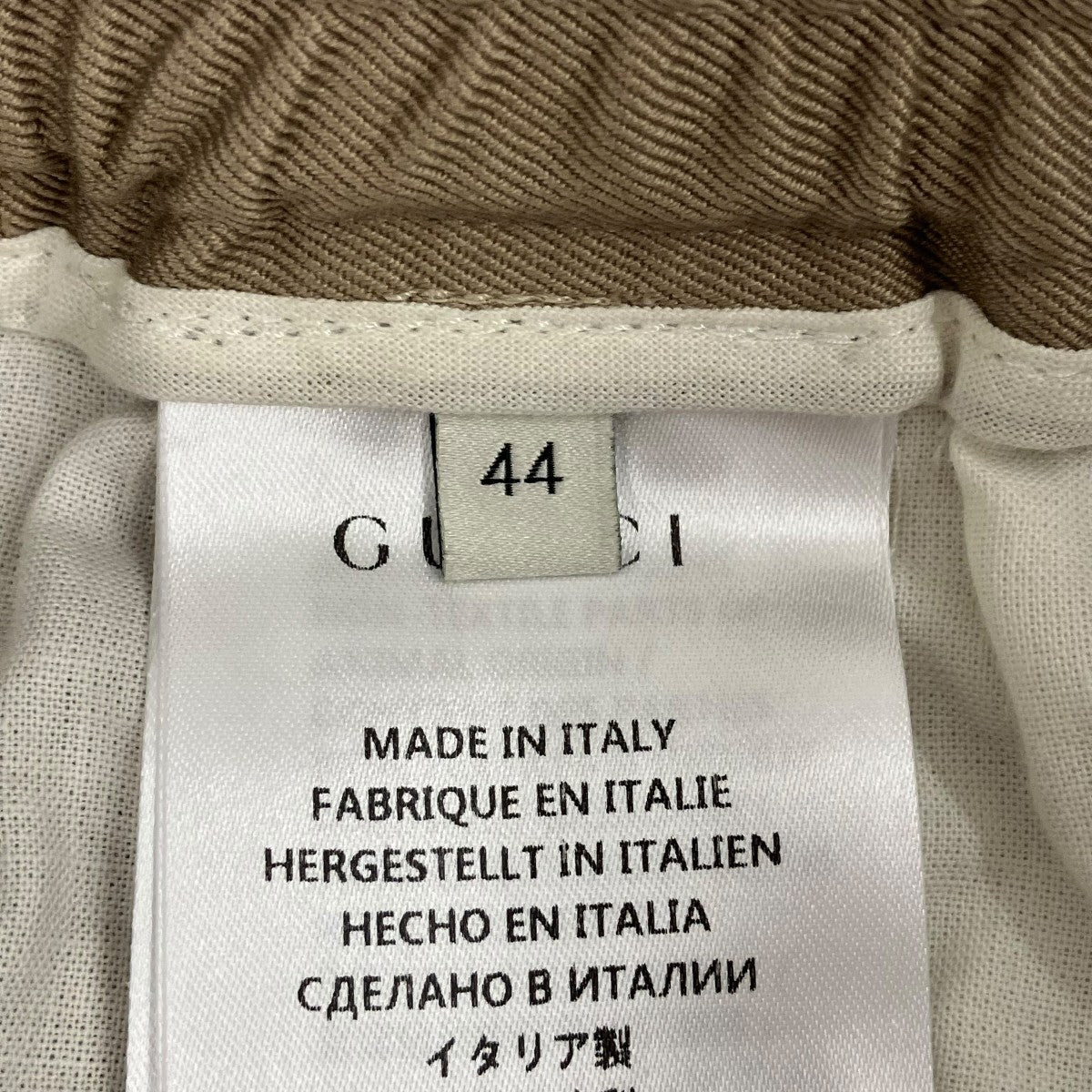 GUCCI イージーパンツ547680 古着・中古-6枚目のアイテム画像