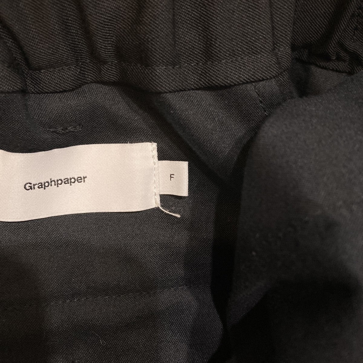 Graphpaper パンツGM213-40107B 古着・中古-6枚目のアイテム画像