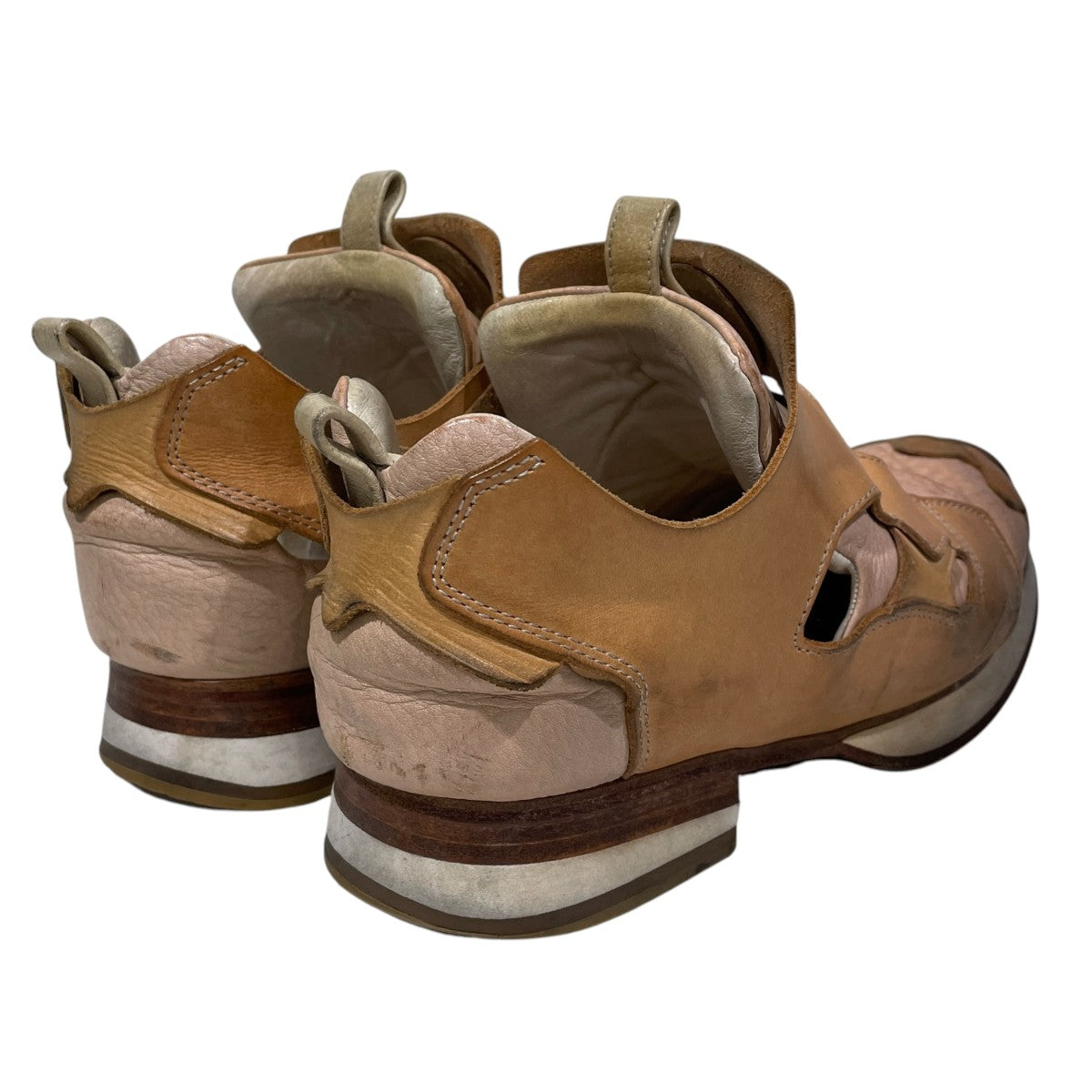 Hender Scheme 17SS レザースニーカー manual industrial products 15 マニュアルインダストリアルプロダクツフィフティーン mip-15 古着・中古-2枚目のアイテム画像
