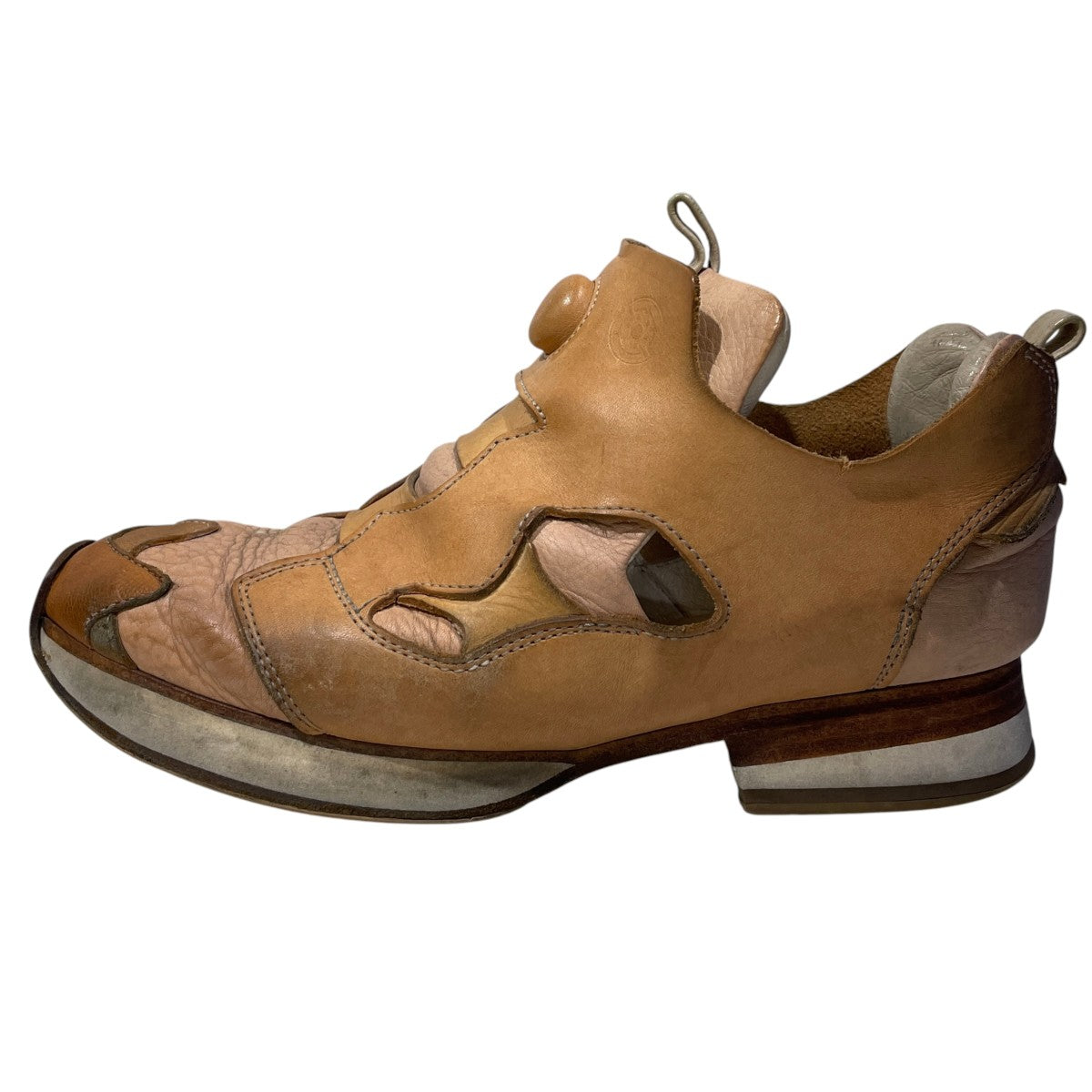 Hender Scheme 17SS レザースニーカー manual industrial products 15 マニュアルインダストリアルプロダクツフィフティーン mip-15 古着・中古-3枚目のアイテム画像
