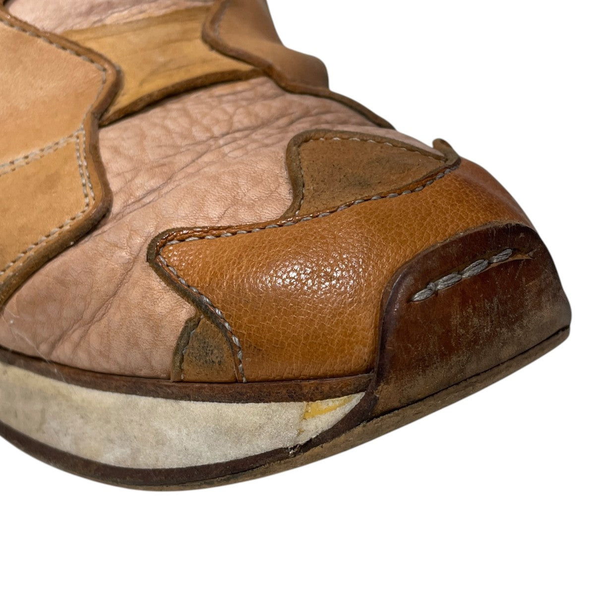 Hender Scheme 17SS レザースニーカー manual industrial products 15 マニュアルインダストリアルプロダクツフィフティーン mip-15 古着・中古-4枚目のアイテム画像