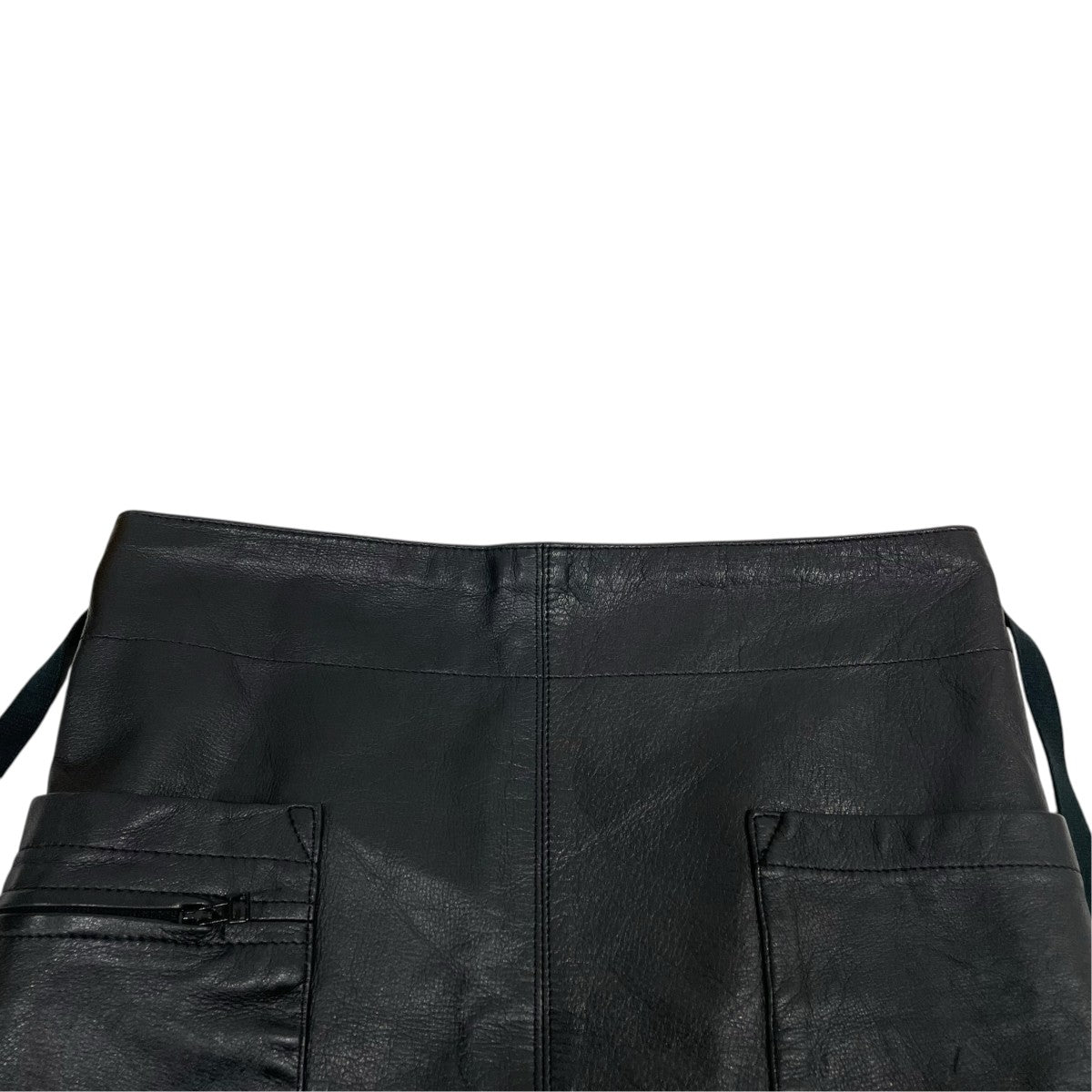 HYOGO iLETHER! Washable Leather salon apron巻きスカート69-65-0127-913 古着・中古-4枚目のアイテム画像