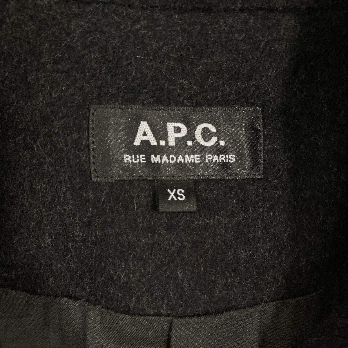 A．P．C． チェスターコート23311-23175 古着・中古-7枚目のアイテム画像