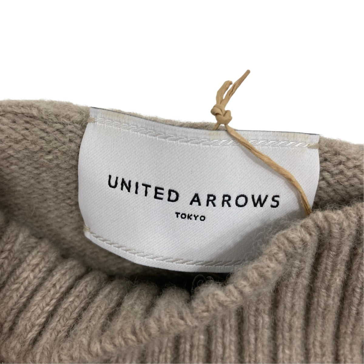 UNITED ARROWS カシミア混ハイネックニット1513-106-4278 古着・中古-6枚目のアイテム画像