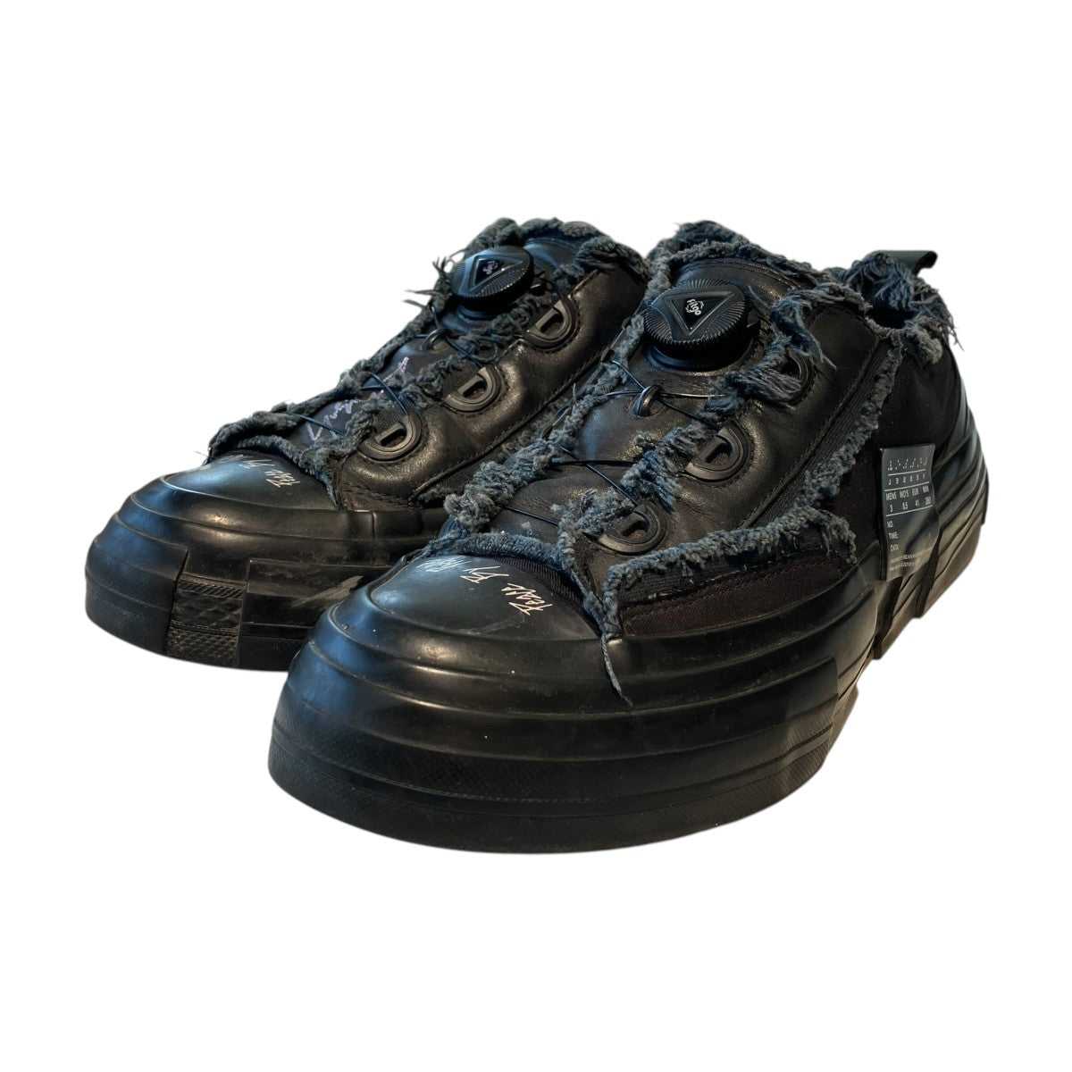 Yohji Yamamoto pour homme×VESSEL ローカットスニーカーHD-E07-860 古着・中古-1枚目のアイテム画像