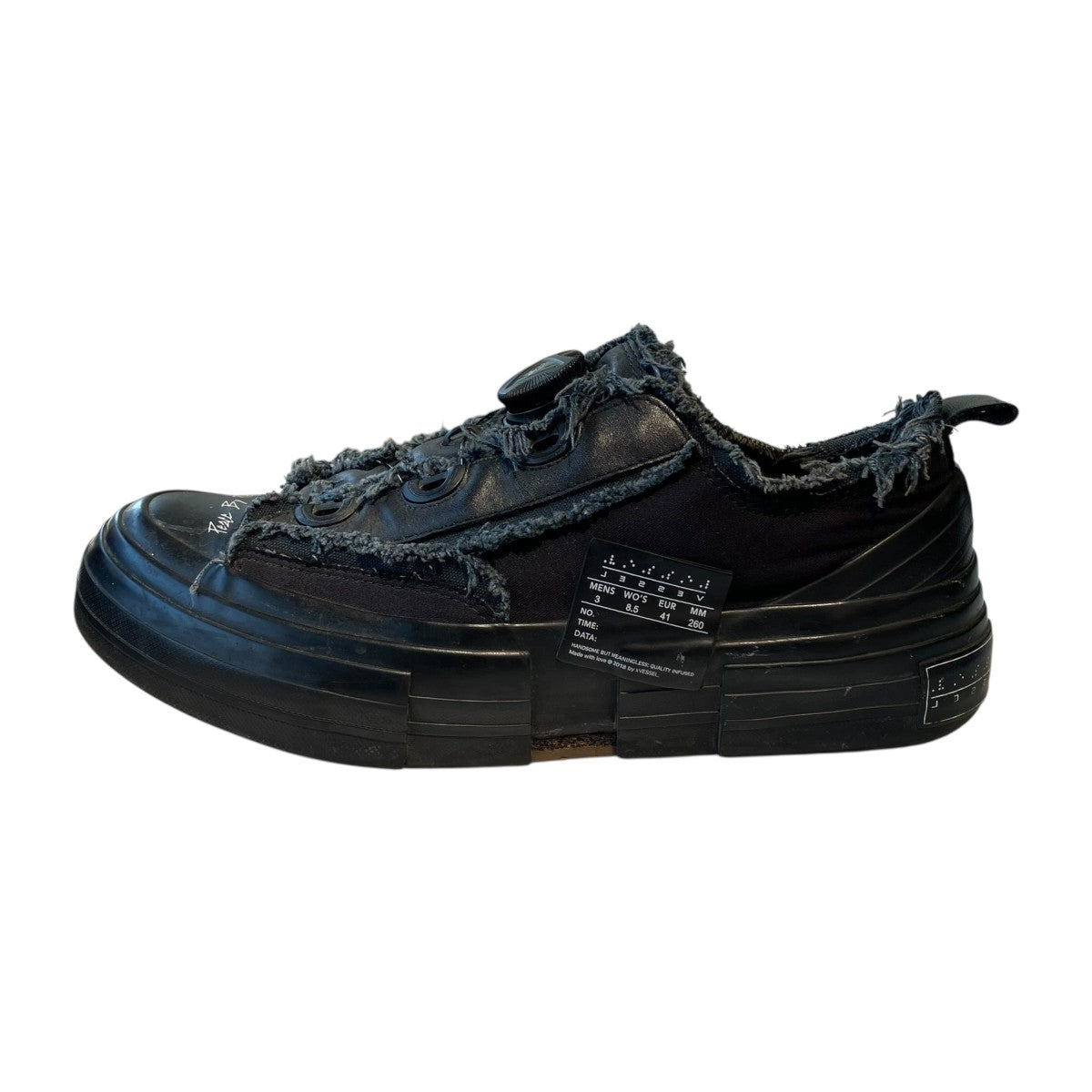 Yohji Yamamoto pour homme×VESSEL ローカットスニーカーHD-E07-860 古着・中古-2枚目のアイテム画像