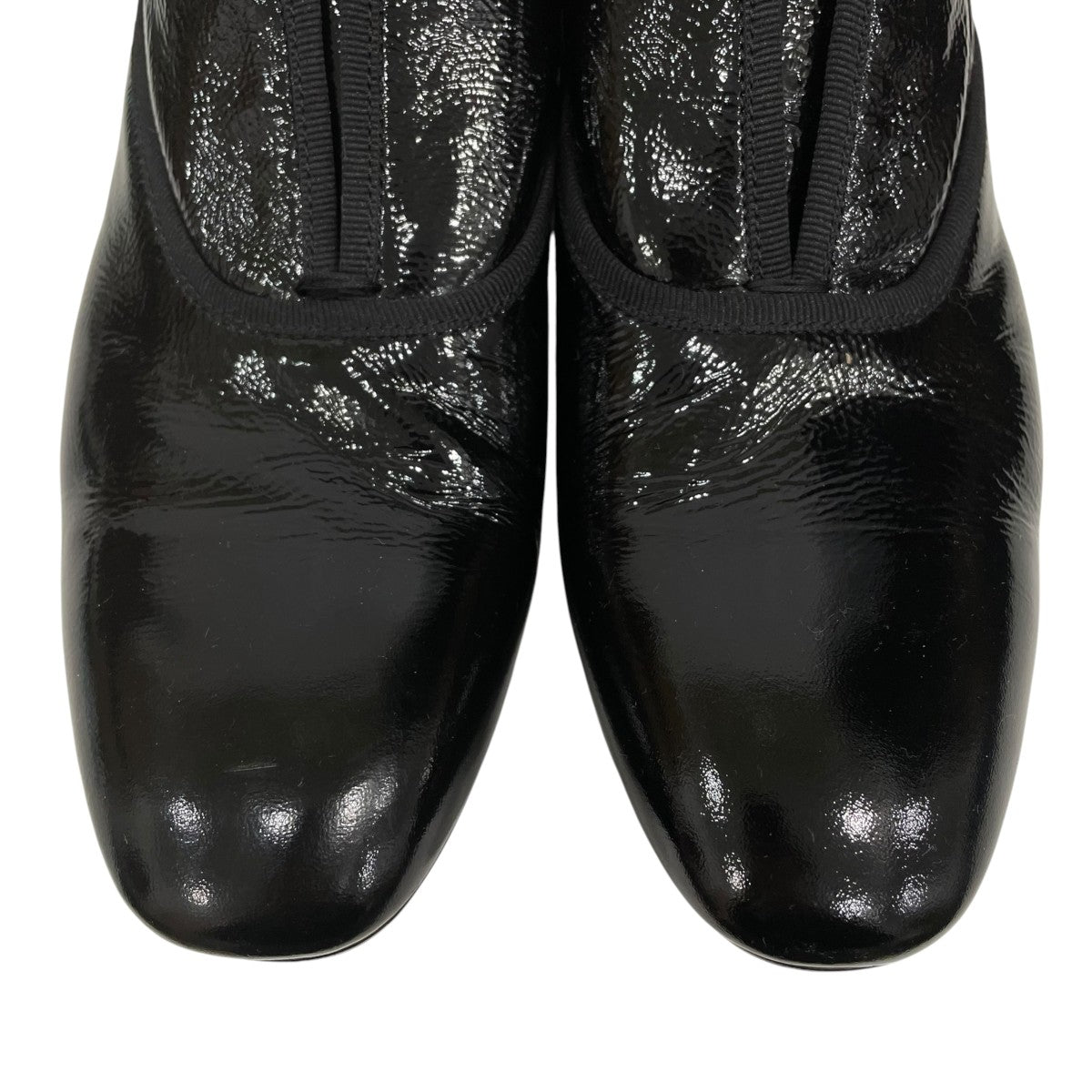ALEXANDER McQUEEN エナメルレザーシューズ1373 古着・中古-3枚目のアイテム画像