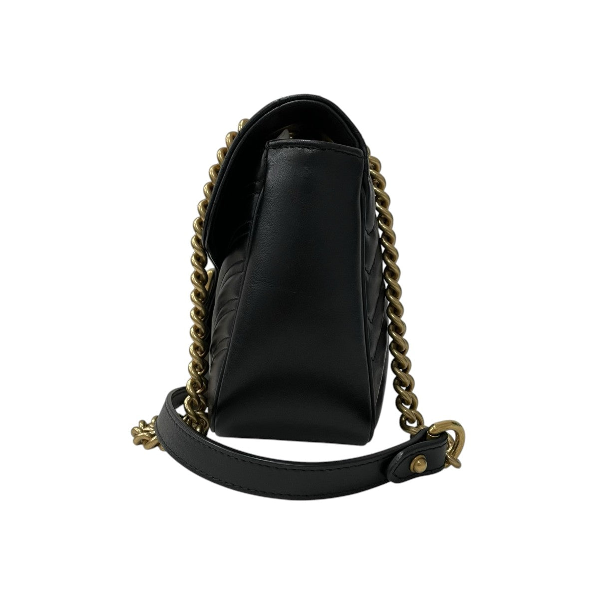 GUCCI GGマーモント カーフスキンチェーンショルダーバッグ446744 古着・中古-3枚目のアイテム画像