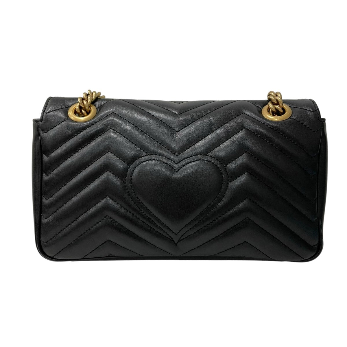 GUCCI GGマーモント カーフスキンチェーンショルダーバッグ446744 古着・中古-4枚目のアイテム画像