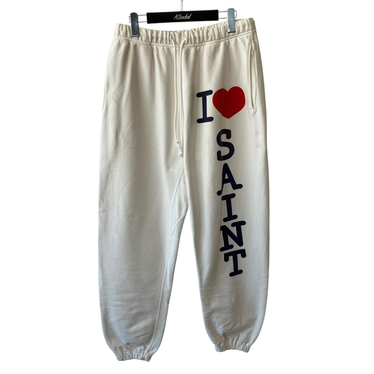 SAINT MICHAEL I LOVE SAINTスウェットパンツSM-MK8-0000-063 古着・中古-1枚目のアイテム画像