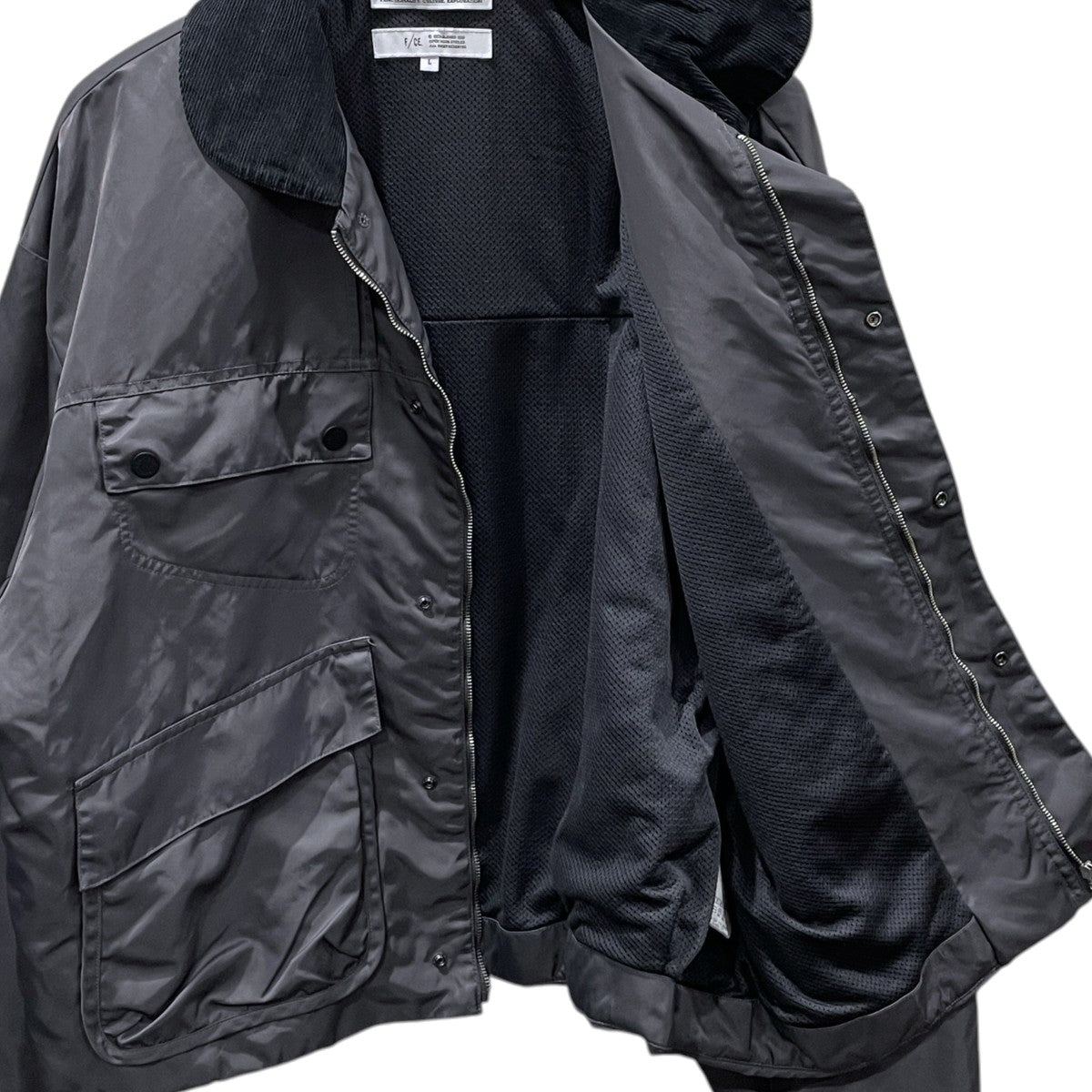 25AW ナイロンジャケット FADING TWILL MIL JK フェージング ツイル ミリタリージャケット FST08252U0006