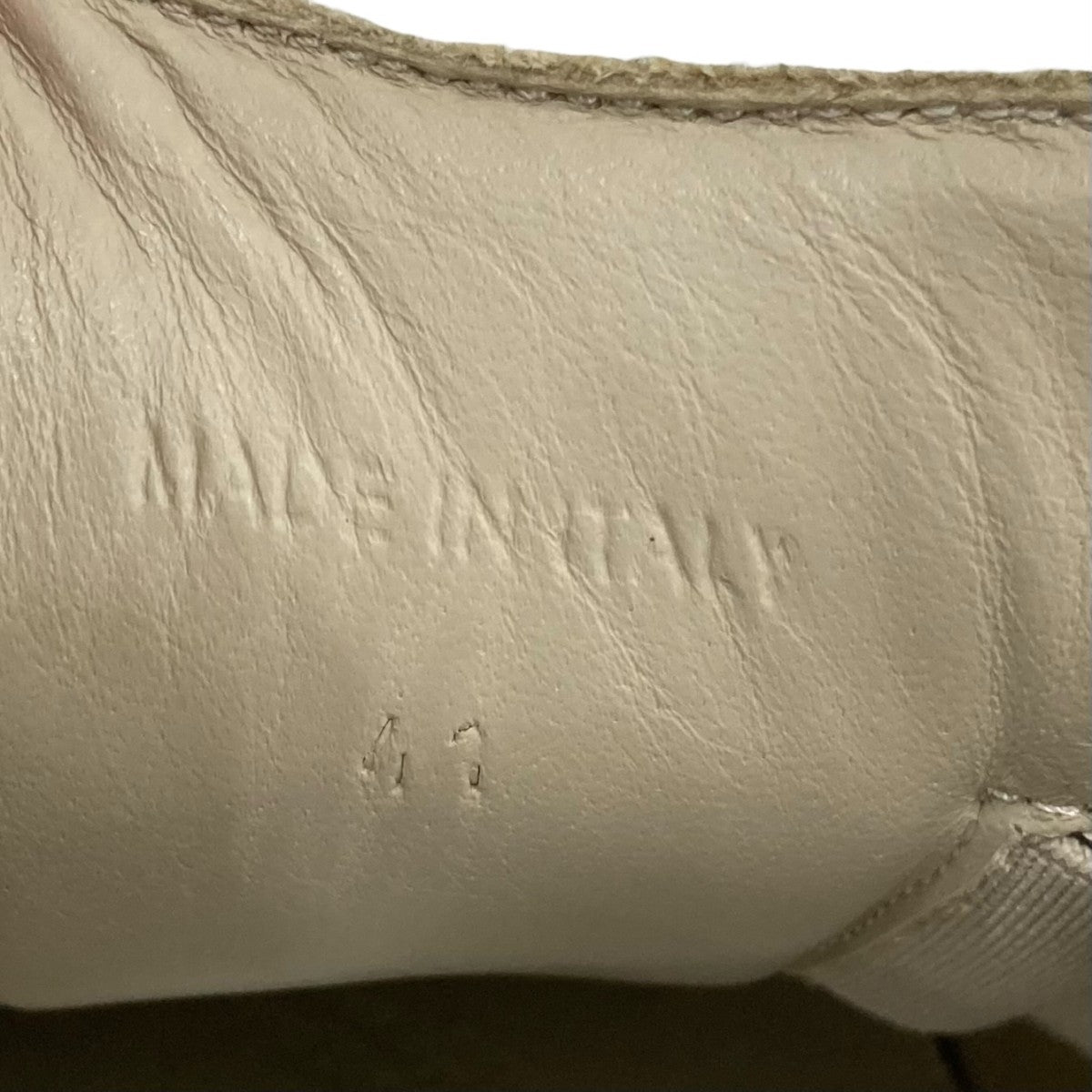 Maison Margiela ジャーマントレーナーローカットスニーカー 古着・中古-10枚目のアイテム画像