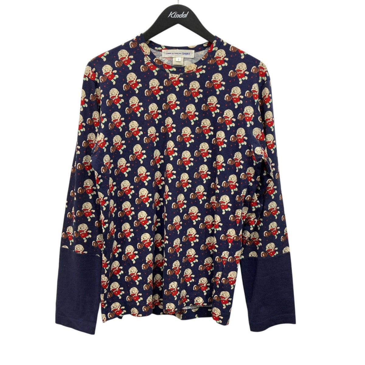 COMME des GARCONS SHIRT チビ太 おそ松くんコラボ長袖TシャツW16108 古着・中古-1枚目のアイテム画像