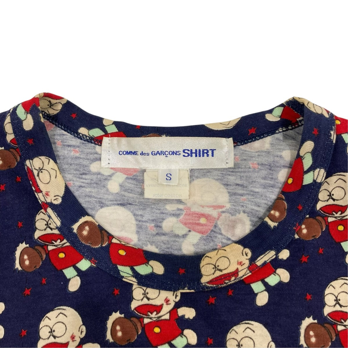 COMME des GARCONS SHIRT チビ太 おそ松くんコラボ長袖TシャツW16108 古着・中古-8枚目のアイテム画像