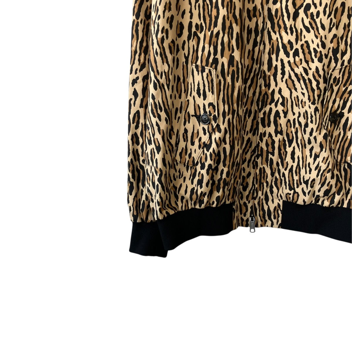 WACKO MARIA 26SSLEOPARD G9 HARRINGTON JACKETジャケット26SS-WMO-BC02 古着・中古-4枚目のアイテム画像