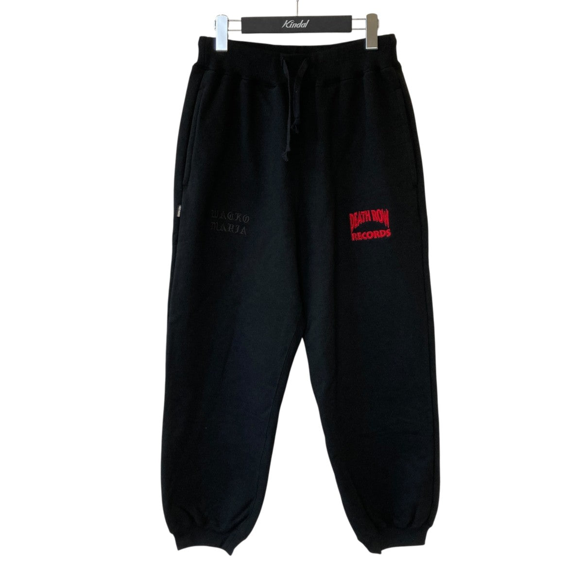 WACKO MARIA DEATH ROW RECORDS WASHED MIDDLE WEIGHTスウェットパンツDEATHROW-WM-SP01 古着・中古-1枚目のアイテム画像