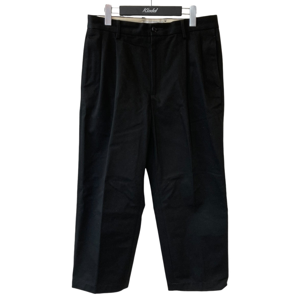 WACKO MARIA DOUBLE PLEATED CHINO TROUSERSスラックス25FW-WMP-PT02 古着・中古-1枚目のアイテム画像