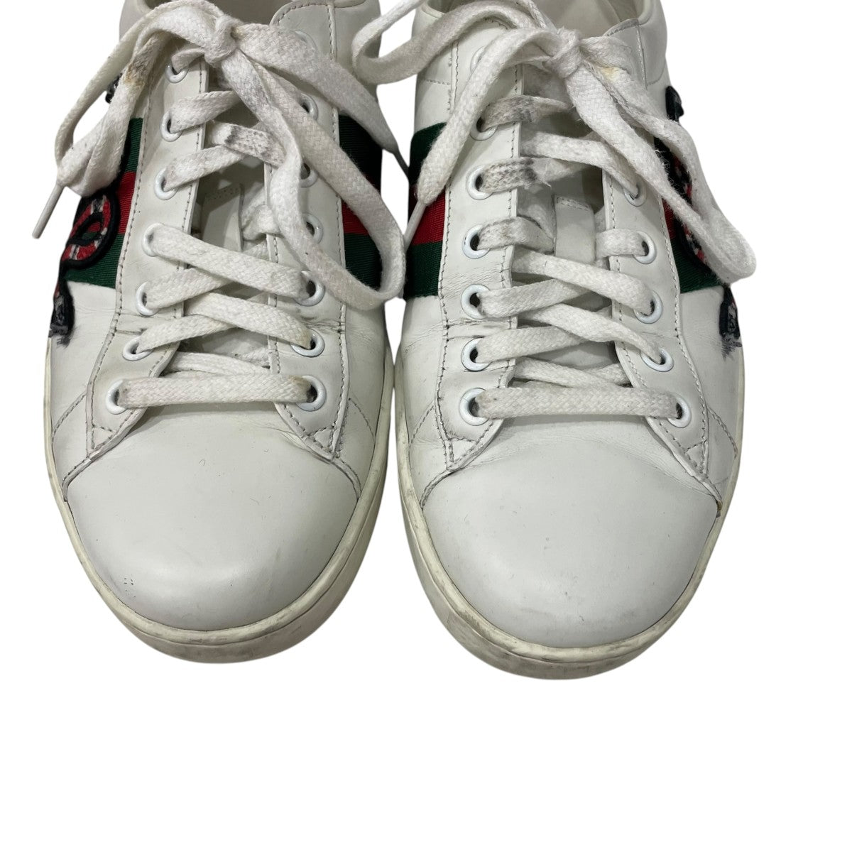 GUCCI スネークローカットスニーカー456230 古着・中古-3枚目のアイテム画像